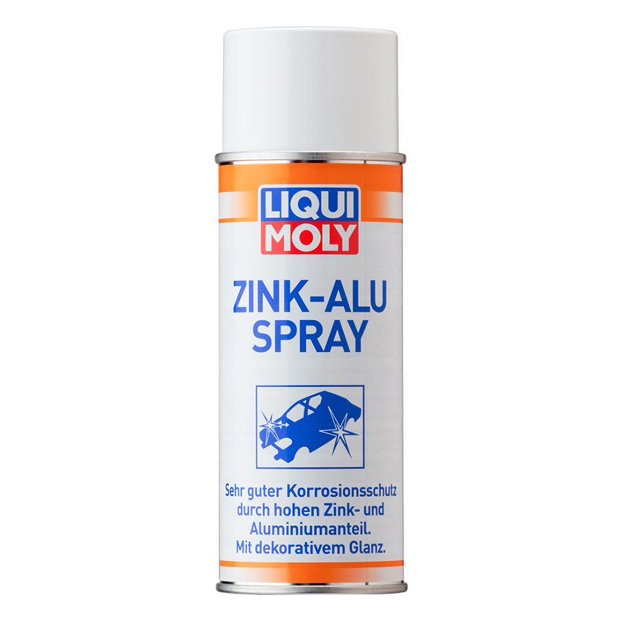 Sơn Mạ Kẽm Chống Rỉ Màu Sáng Liqui Moly Zinc Aluminum Spray 1640 (400ml)