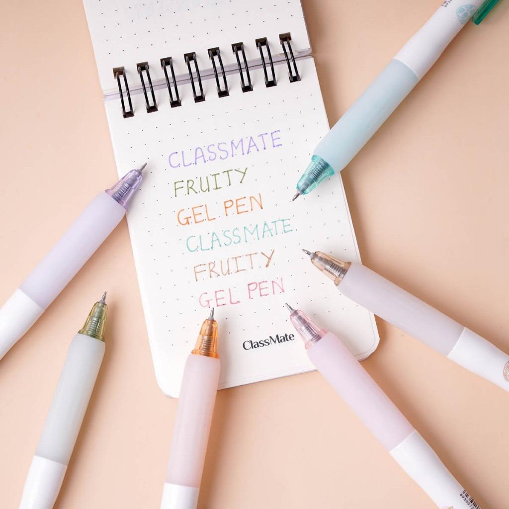 Bút Gel Bấm Hương Thơm Fruity 0.5 mm - ClassMate CL-GP510SG - Mực Tím Nho