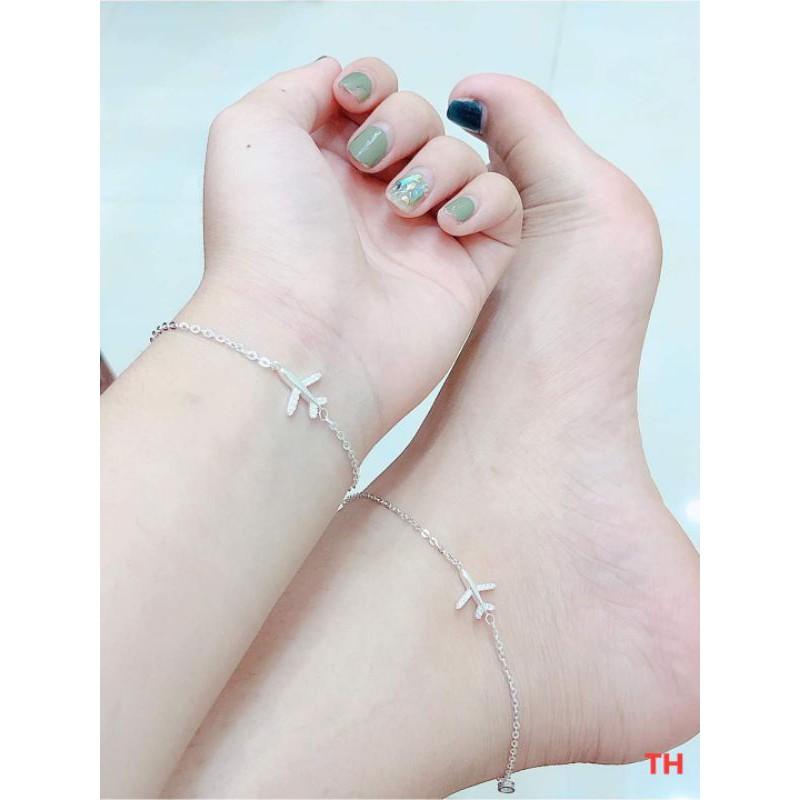 BỘ LẮC CHÂN LẮC TAY MÁY BAY BẠC TA