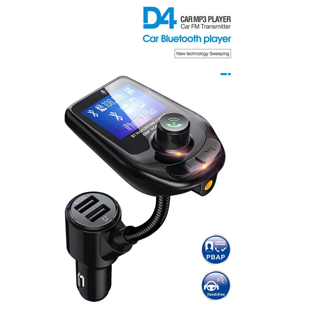 FM Bluetooth Car Radio Adapter Audio Players With Display From