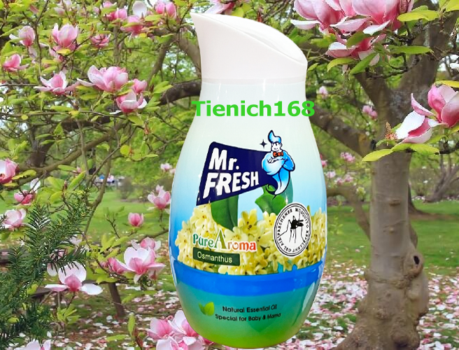 Sáp thơm đuổi muỗi Mr.fresh 220g Hương Đào