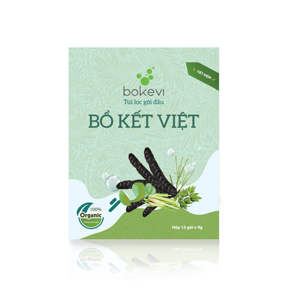 Hộp Túi Lọc Gội Đầu Bồ Kết Việt ( dòng tiết kiệm )