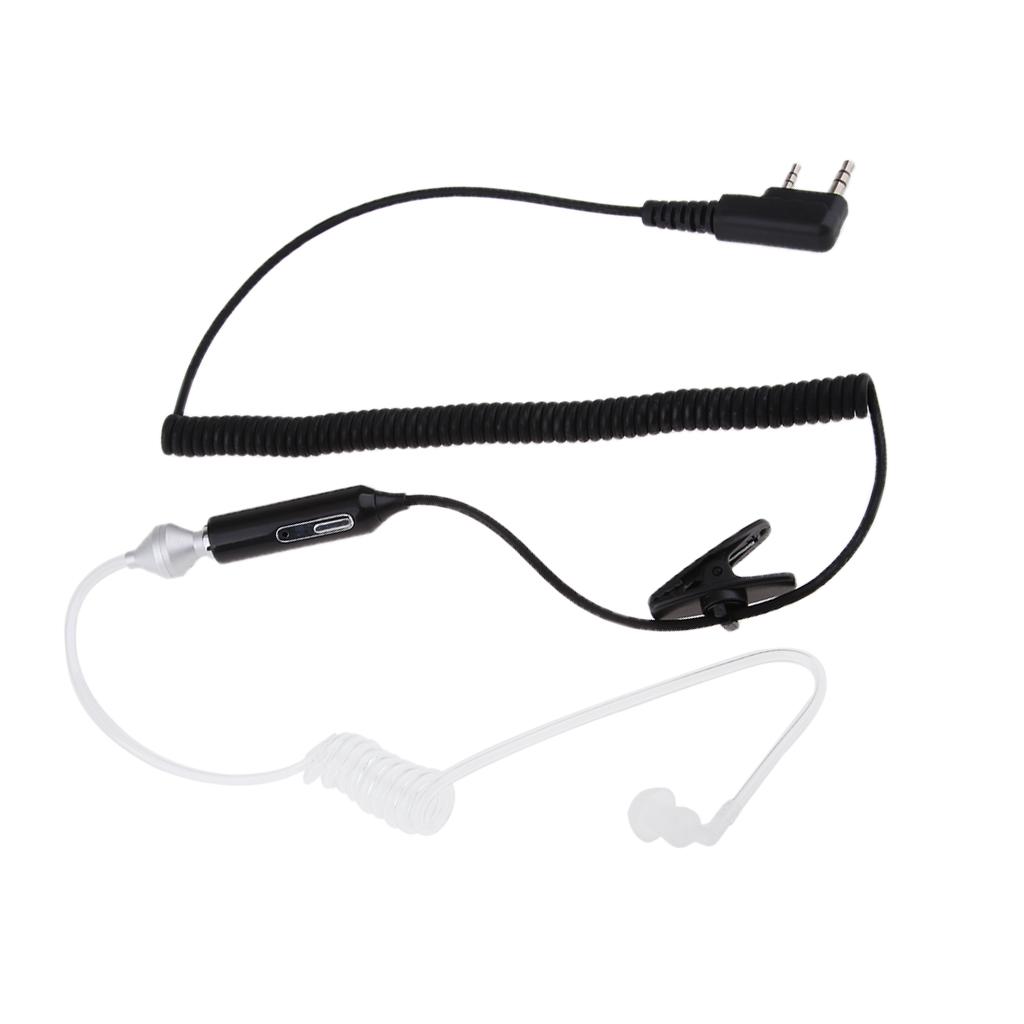 Portable Walkie Talkie Earphones Clip-on Collar