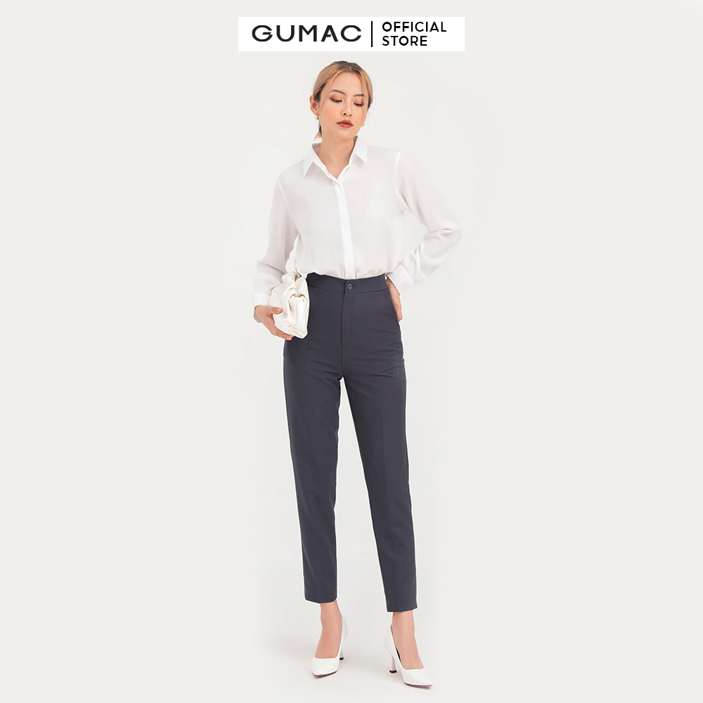 Quần tây nữ cơ bản GUMAC QB702