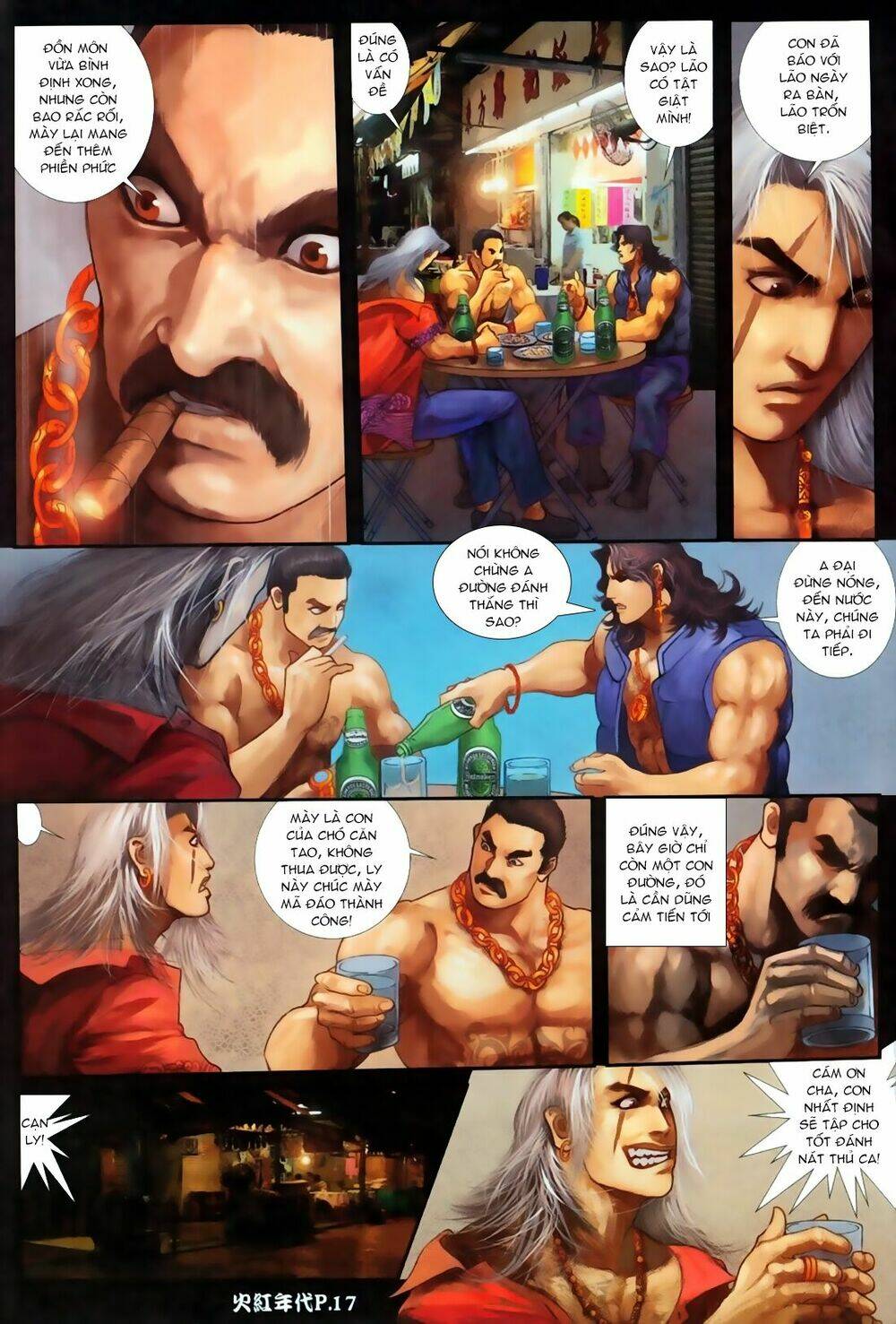 hỏa hồng niên đại hắc cốt đường chapter 67 13