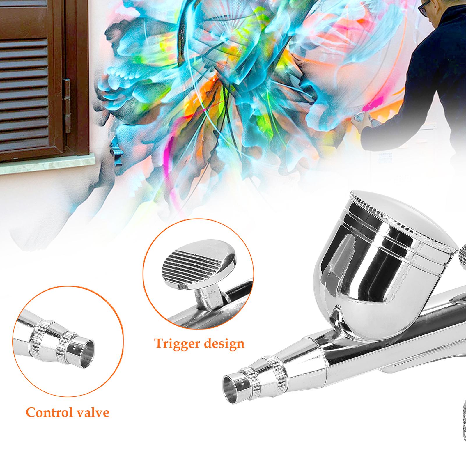 Đa Năng Chuyên Nghiệp T130 0.3Mm Bình Bơm Phun Max 30PSI Bộ Máy Bơm Không Khí Để Làm Mô Hình Tự Làm Tranh Nghệ Thuật