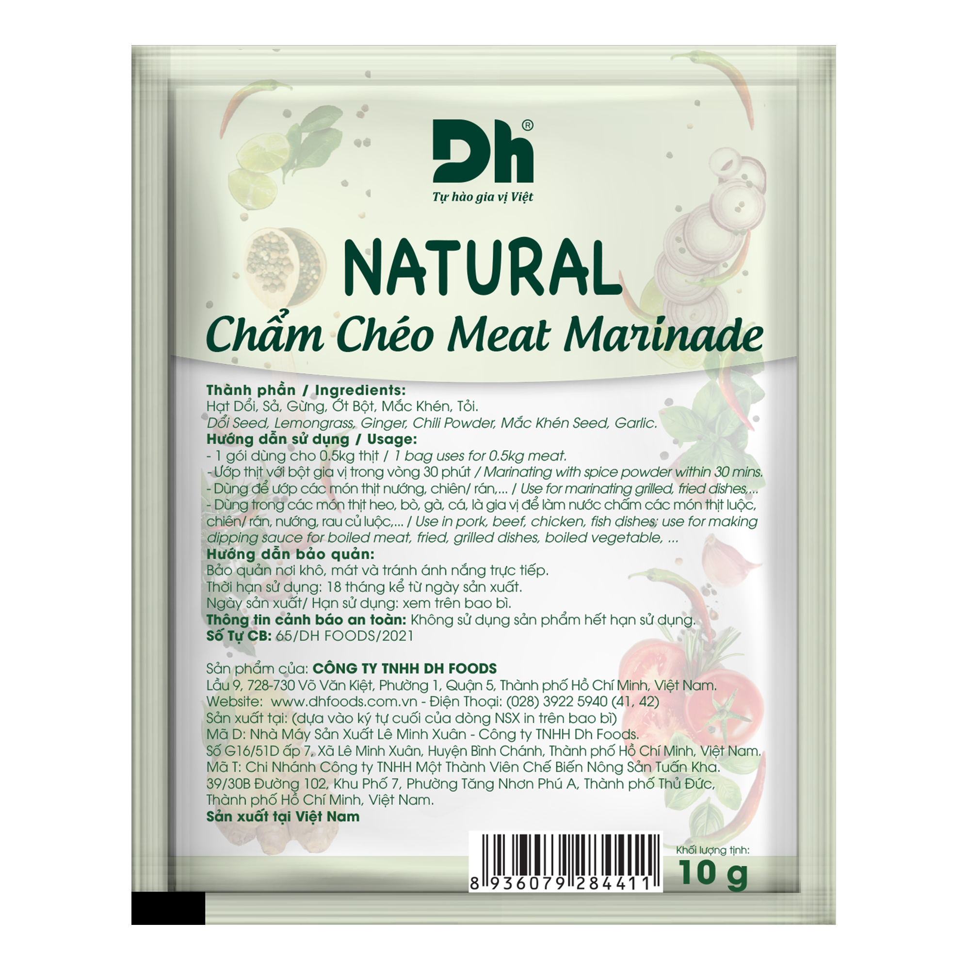 Combo 5 gói Gia vị Ướp (bao gồm gia vị ướp Ngũ vị hương, gia vị nấu Cà ri, gia vị nấu Bò Kho, gia vị Ướp thịt nướng, gia vị ướp thịt Chẩm Chéo)