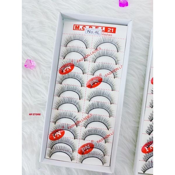 Lông Mi Giả Fashion Lashes Số 4L Hộp/10 Cặp Siêu Cong