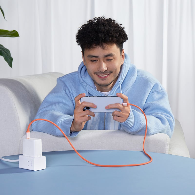 Cáp Sạc Nhanh Baseus 0℃ Series Fast Charging Data Cable Type-C to Type-C 100W - Hàng chính hãng