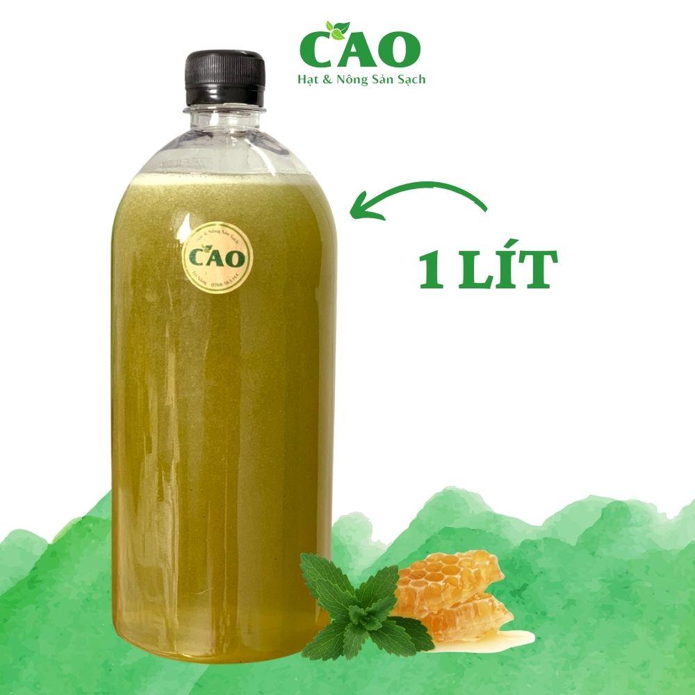 Mật ong hoa cà phê Đaklak và Mật ong hoa bạc hà Hà Giang CAO Food - mỗi chai 1L