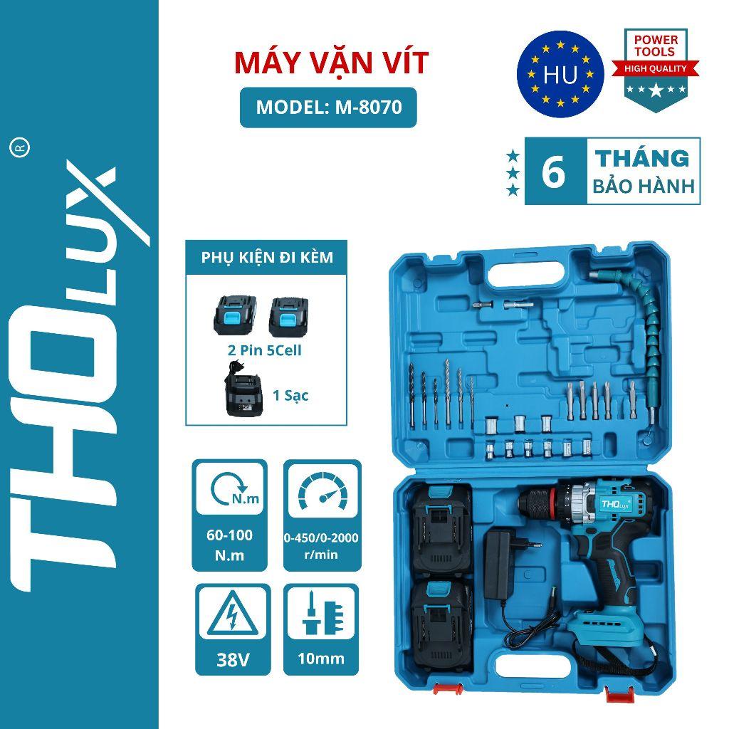 Máy vặn vít dùng pin Tholux M-8070 2 Pin 5Cell
