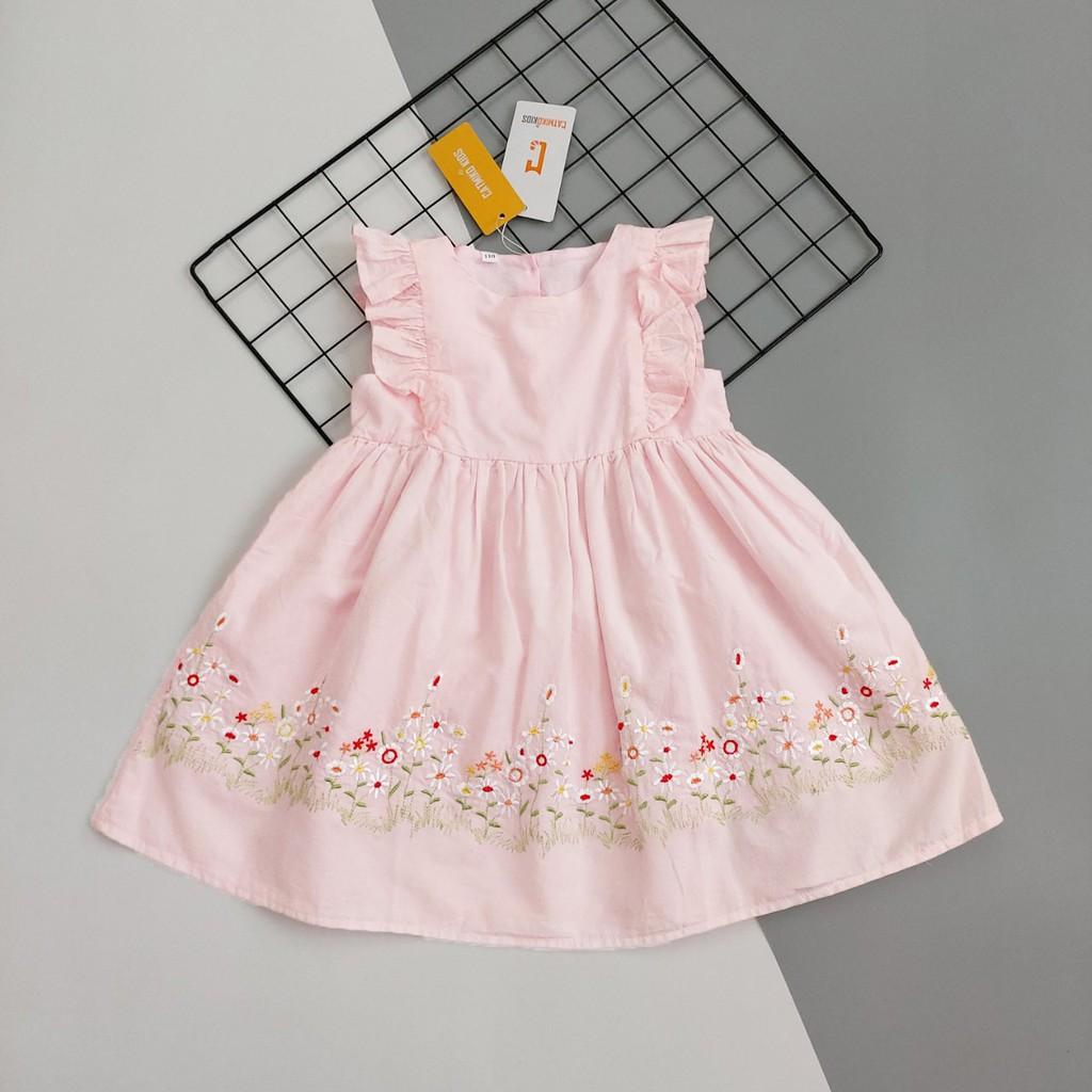 Đầm Catmiko 100% cotton mềm mịn, cực xinh , hàng xuất xịn - Nhật Anh Kids