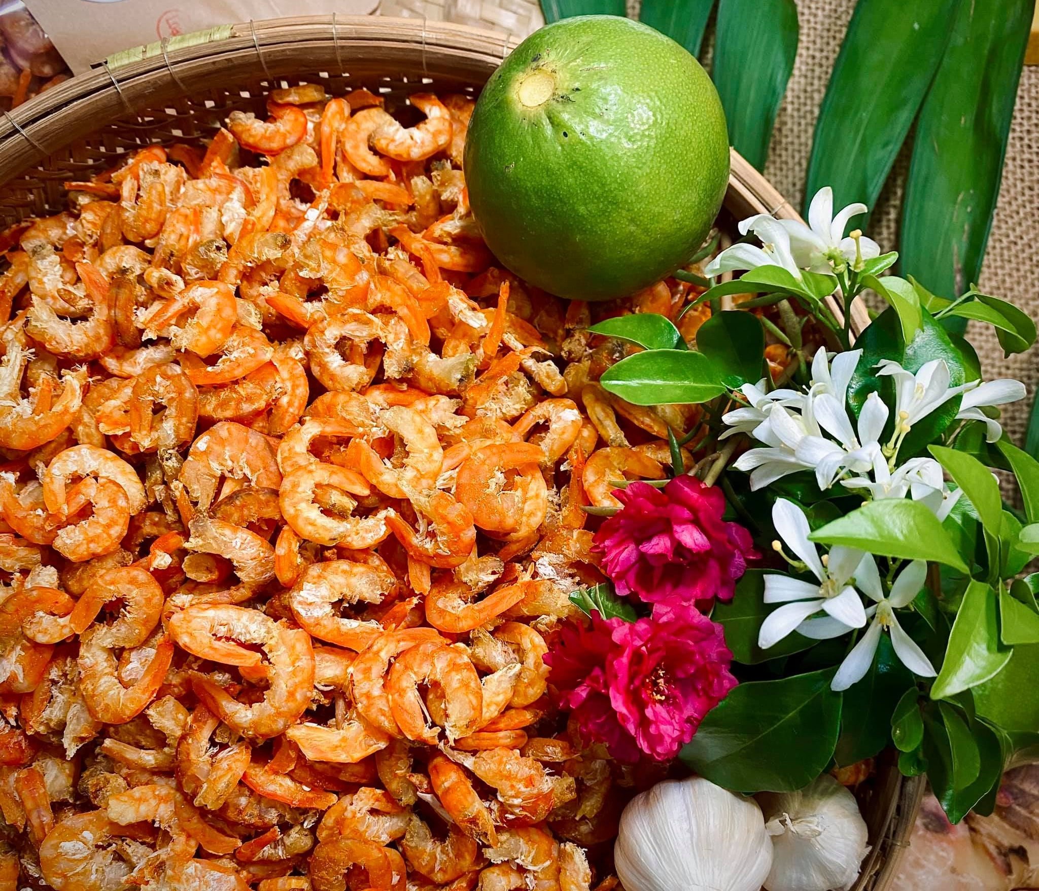 Đặc Sản Cà Mau - Tôm Khô Loại II Ngon Ngọt Con Tôm Rừng Hủ 150g - OCOP 3 sao