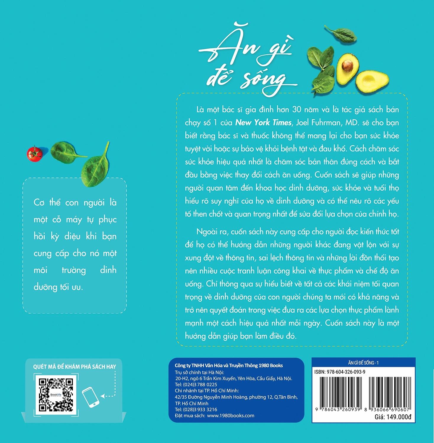 Combo 2 Cuốn: Ăn Gì Để Sống (Tập 1+ Tập 2)