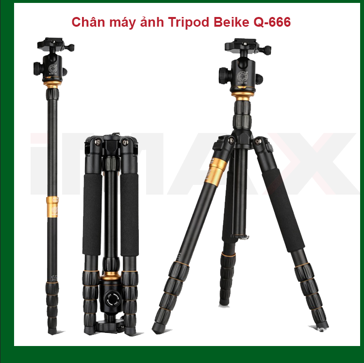 CHÂN MÁY ẢNH TRIPOD/ MONOPOD BEIKE Q-666 - HÀNG NHẬP KHẨU