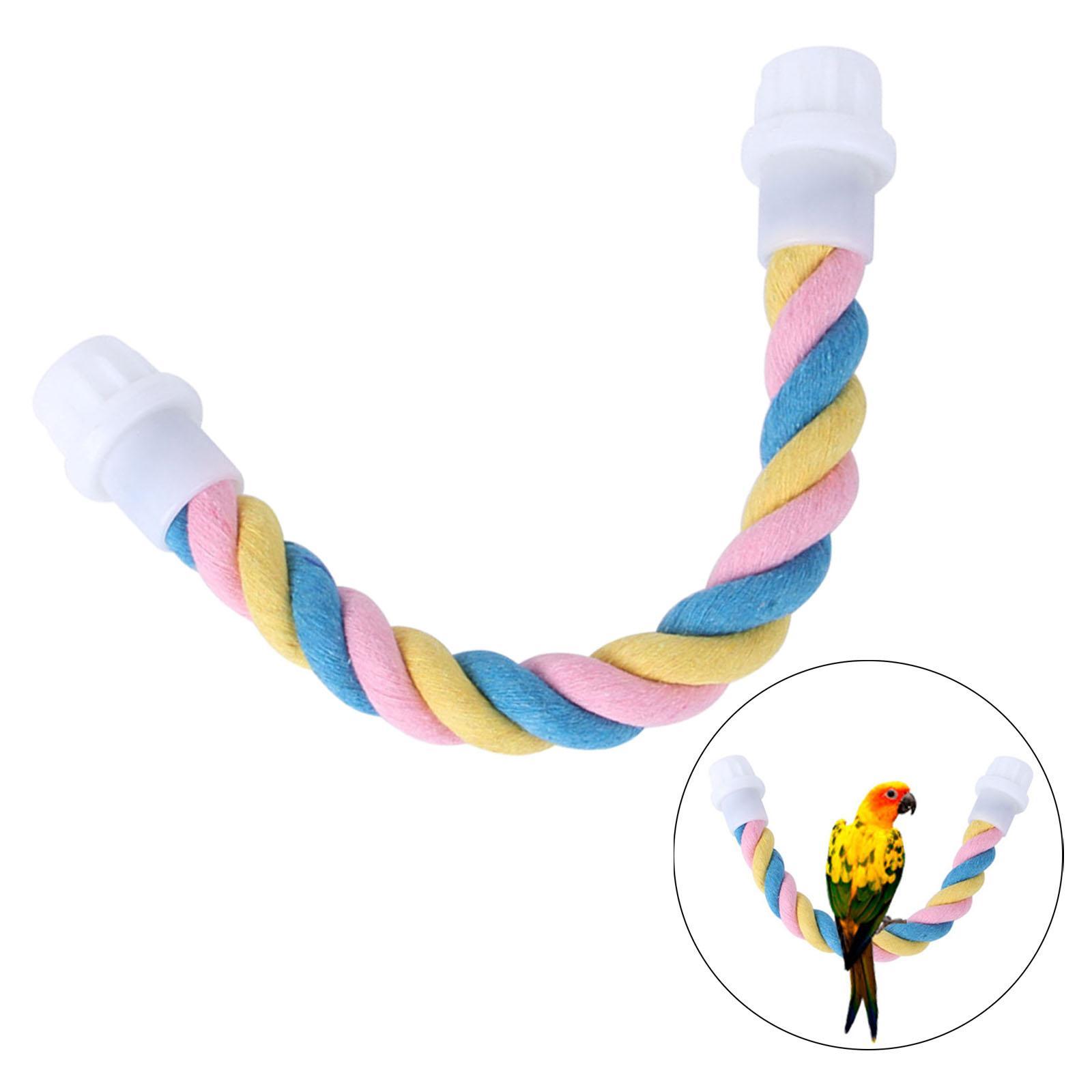Bird Rope Perch Stand Climbing Rope for Parrot Standing Toy