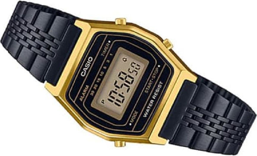 Đồng hồ nữ Casio điện tử dây thép LA690WGB-1DF (27mm)