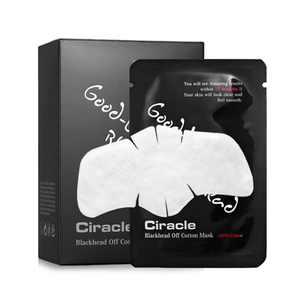 Mặt Nạ Ngừa Mụn Đầu Đen Ciracle Blackhead Off Cotton Mask (20 Miếng/ Hộp)