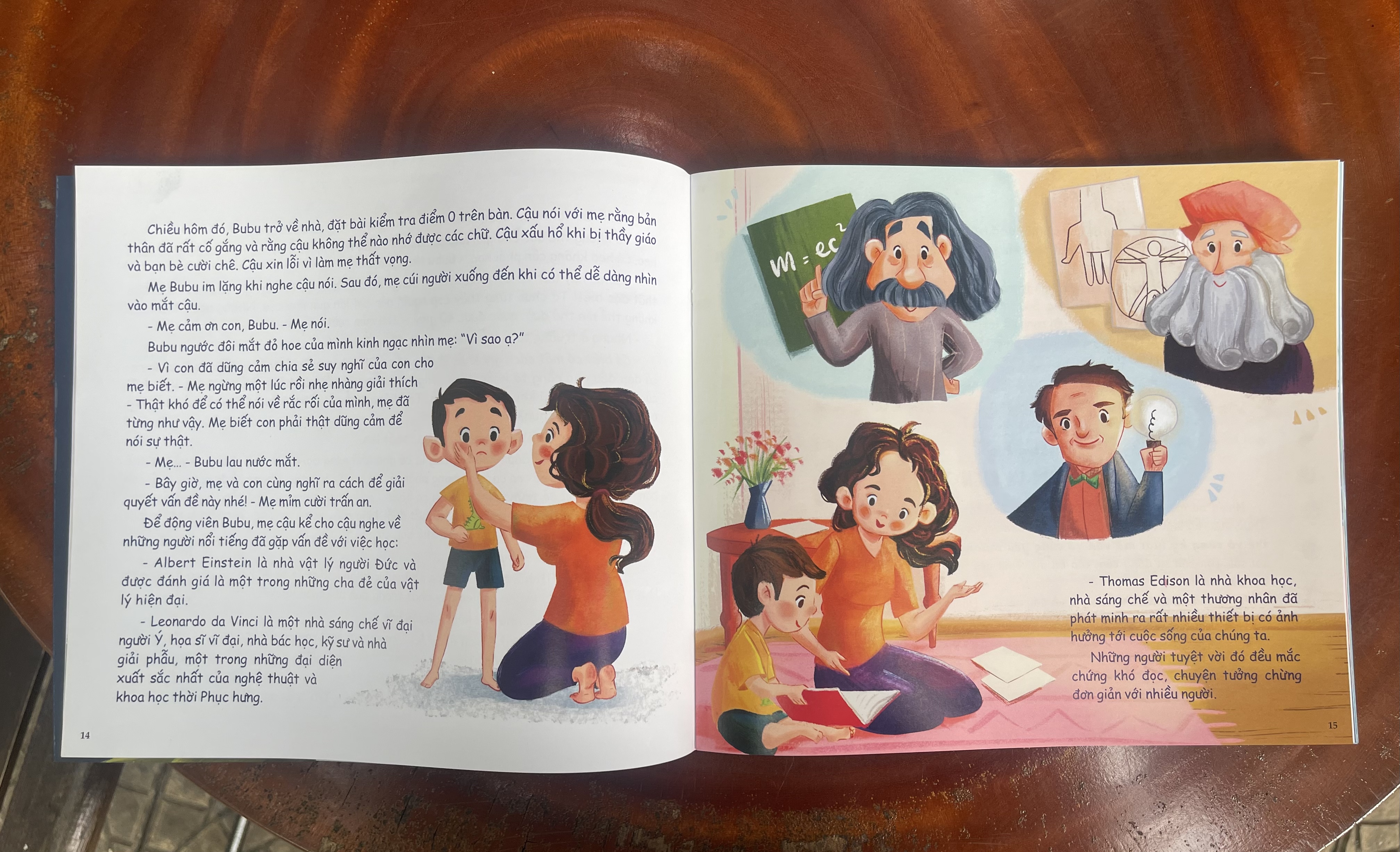 BUBU VÀ TITI – Hành trình học hỏi từ thử thách – Phạm Khôi Nguyên – NXB Phụ Nữ - In màu toàn bộ