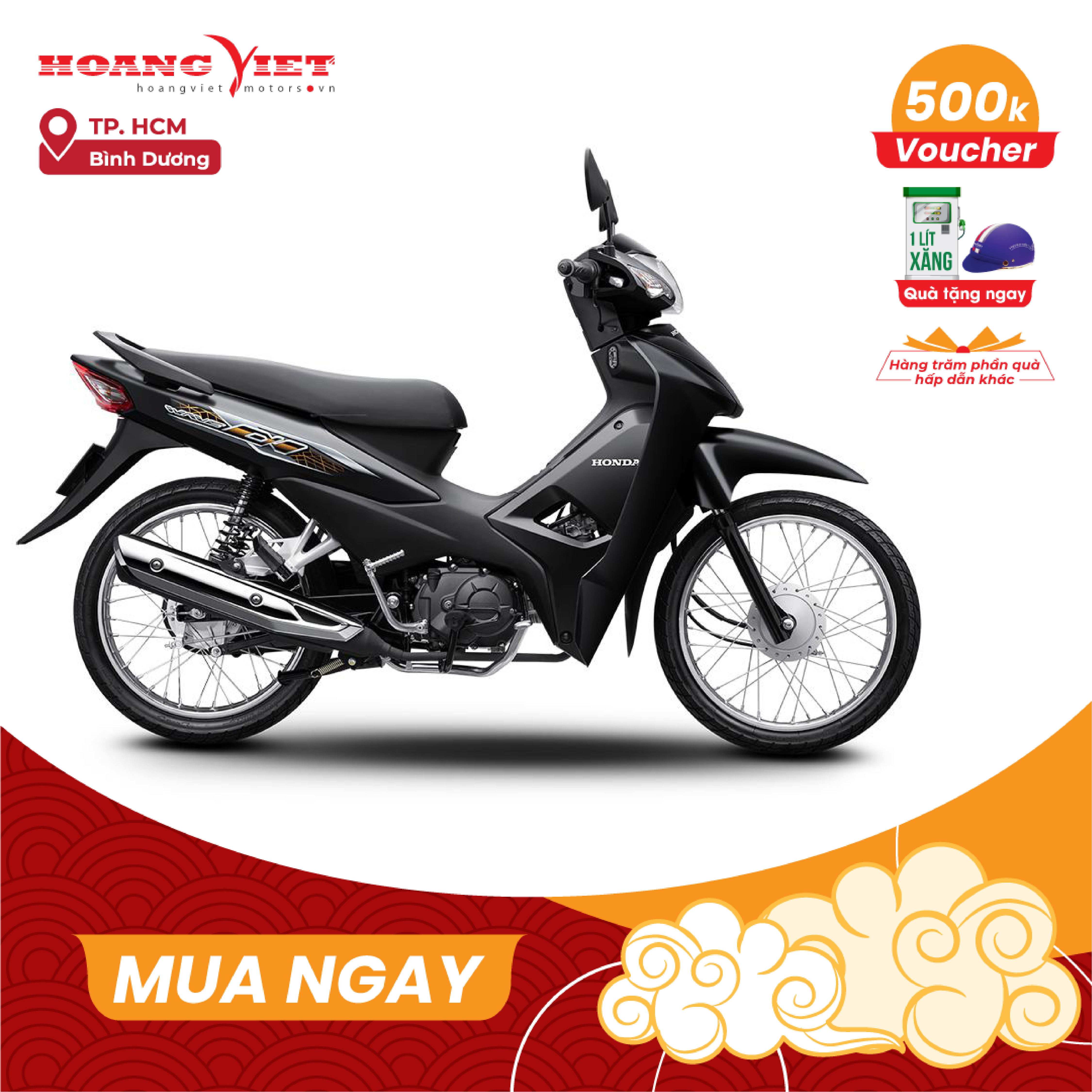 Xe Máy Honda Wave Alpha 2024 Phiên Bản Đặc Biệt