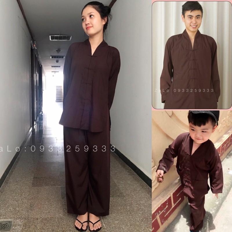Đồ Lam Đi Chùa Cho Bé # La Hán # Đồ Bộ