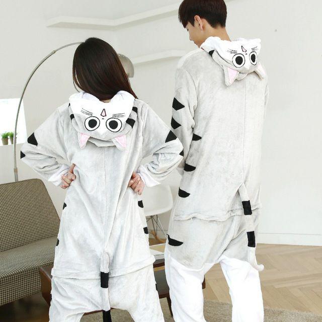 Bộ đồ hình thú đồ ngủ Mèo Chii Người Lớn