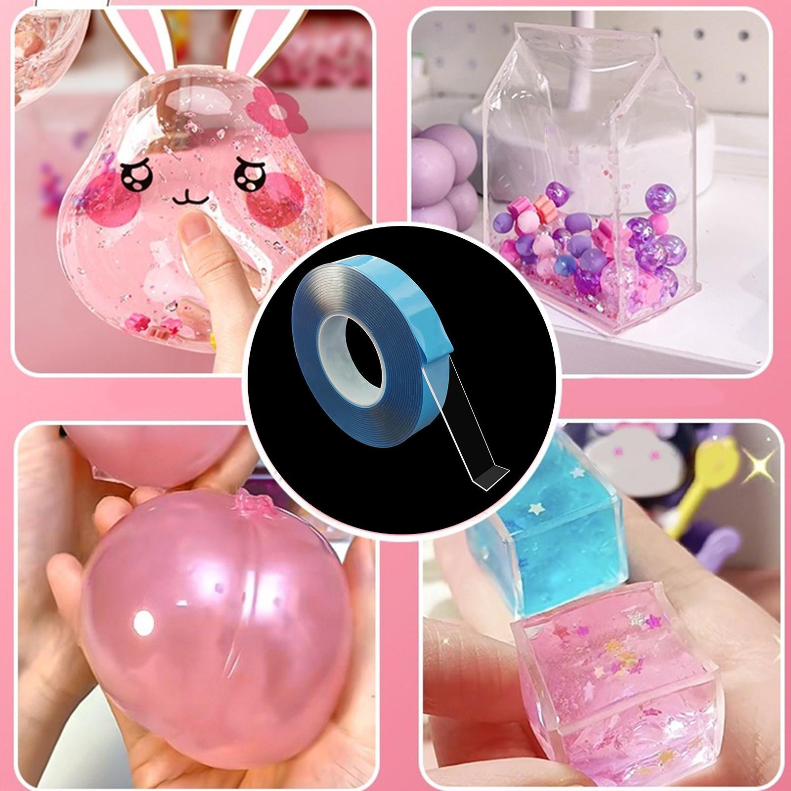 Bubble Blowing Double Sided Tape Creative Mounting Tape Sticky Tape Relaxing