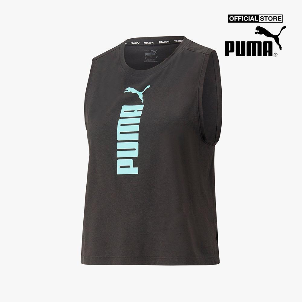 PUMA - Áo ba lỗ nữ PUMA Fit Tri blend 523080