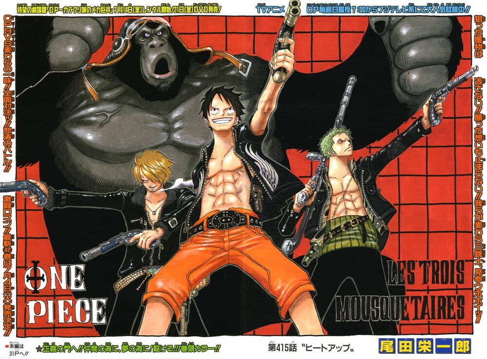 tổng hợp vua cướp biển ảnh màu chính gốc chapter 3 9