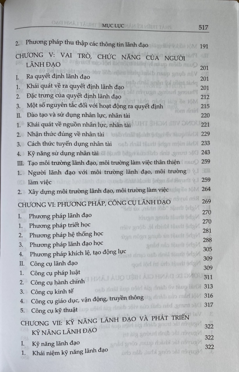 Phát Triển Kỹ Năng và Nghệ Thuật Lãnh Đạo