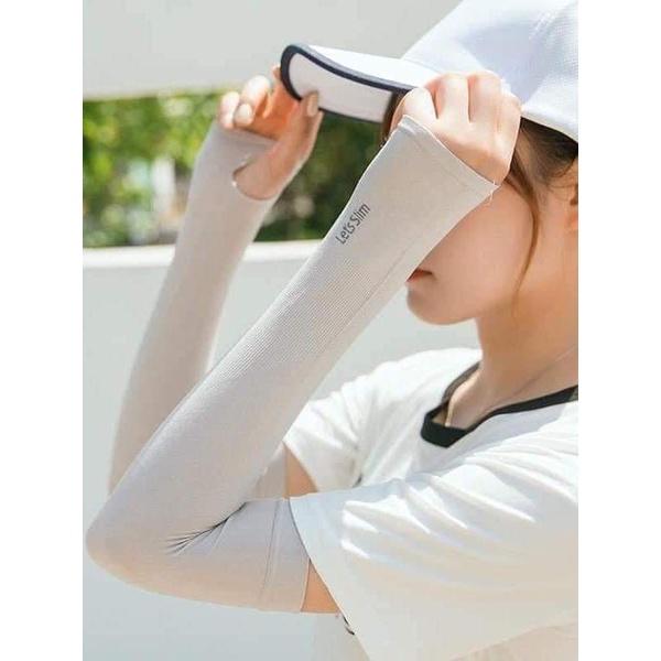 Găng tay chống nắng Hàn Quốc Let's slim, ống tay nam nữ chống tia cực tím