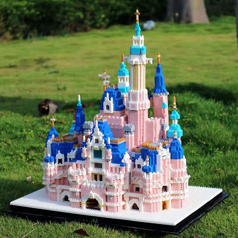 Đồ chơi decor lắp ghép kiến trúc thế giới cung điện mô hình lâu đài người lớn xếp hình phong cách diy nanoblock