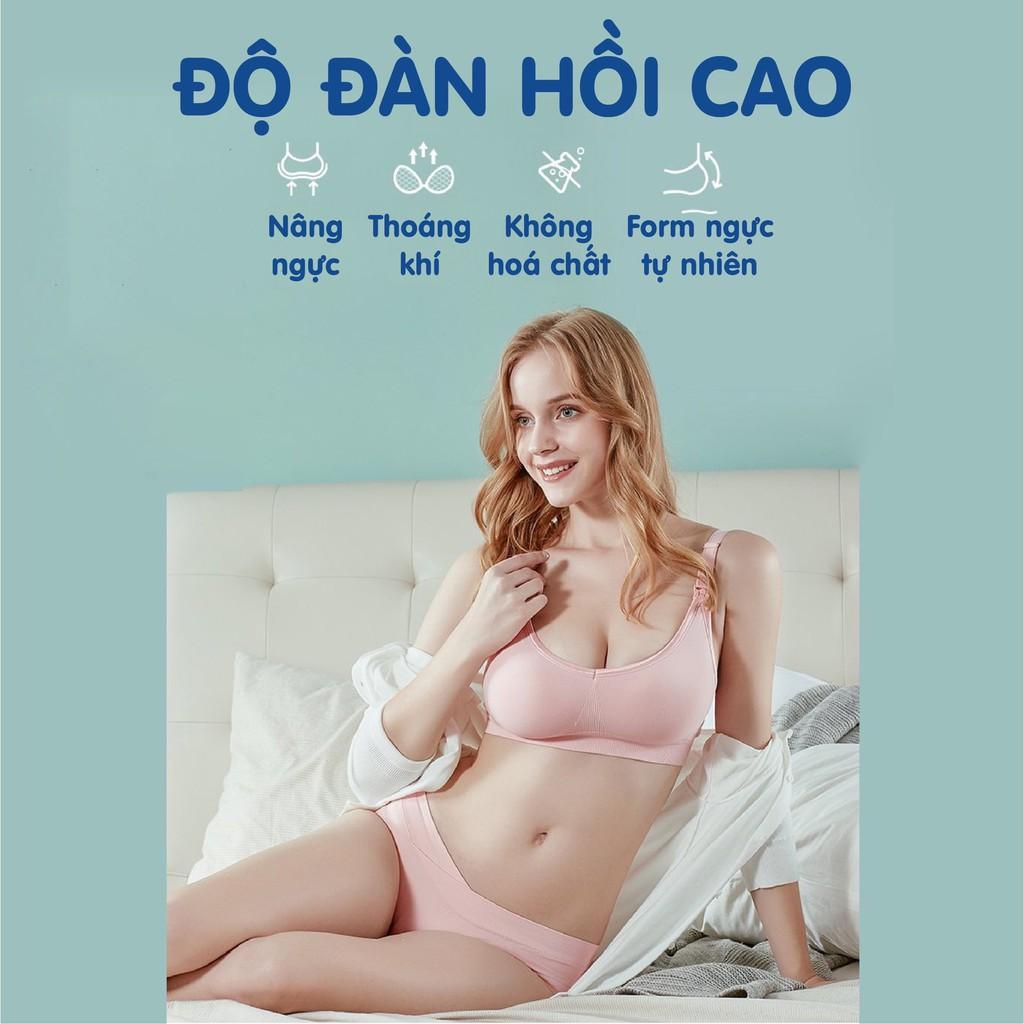 Áo ngực cho bé bú chống chảy xệ, áo ngực cho mẹ bầu Kuta - Hộp 2 cái