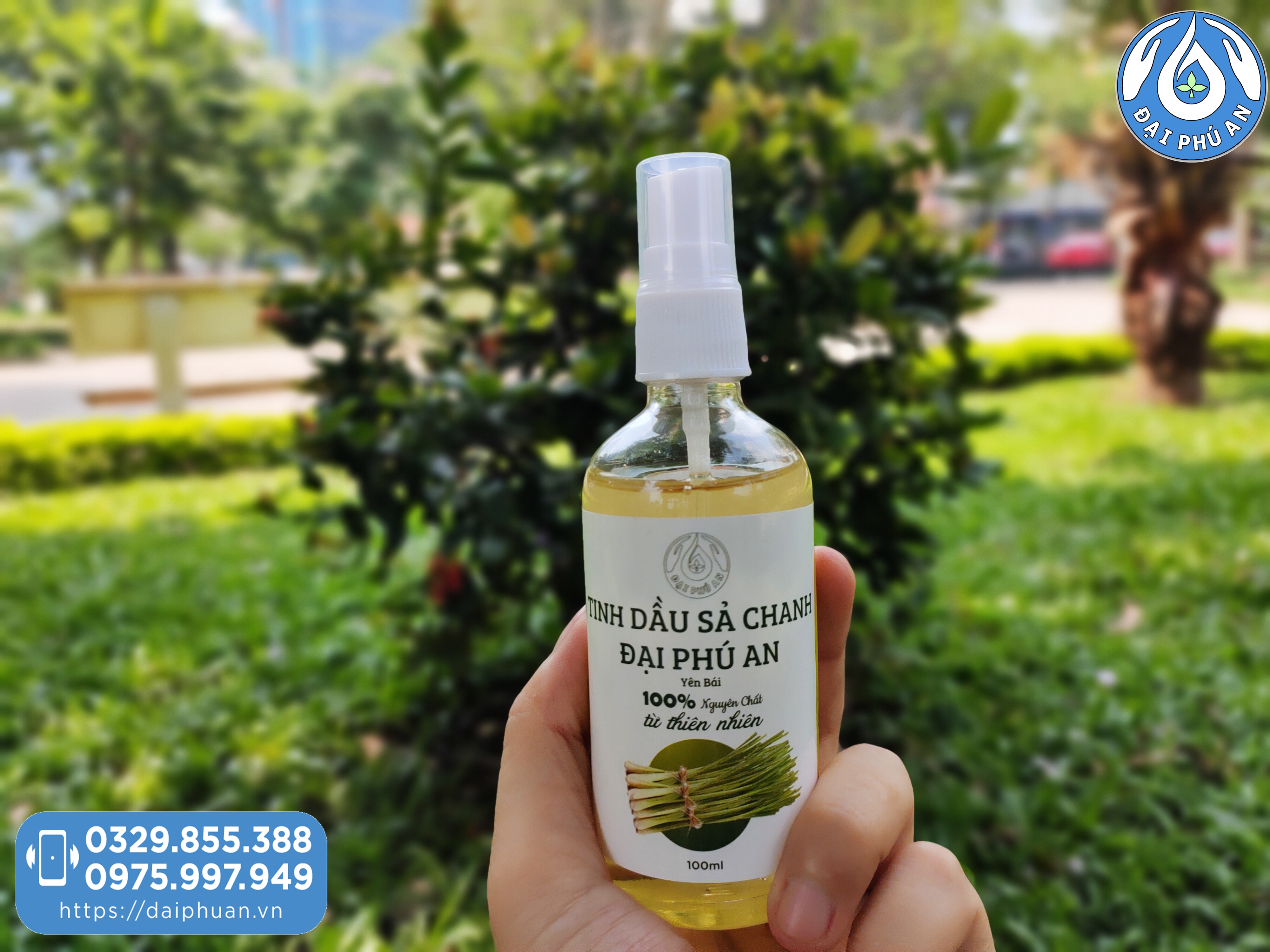 Tinh dầu Sả Chanh Đại Phú An chai 100ml