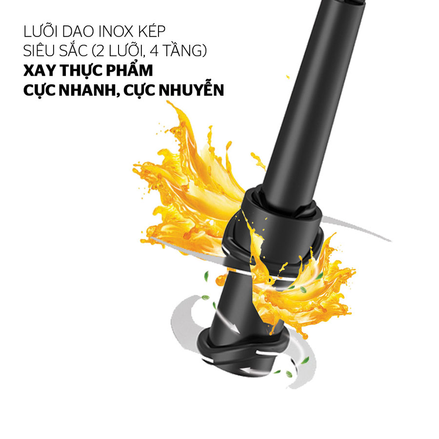 Máy Xay Sinh Tố Đa Năng Sunhouse SHD5340B - Hàng chính hãng