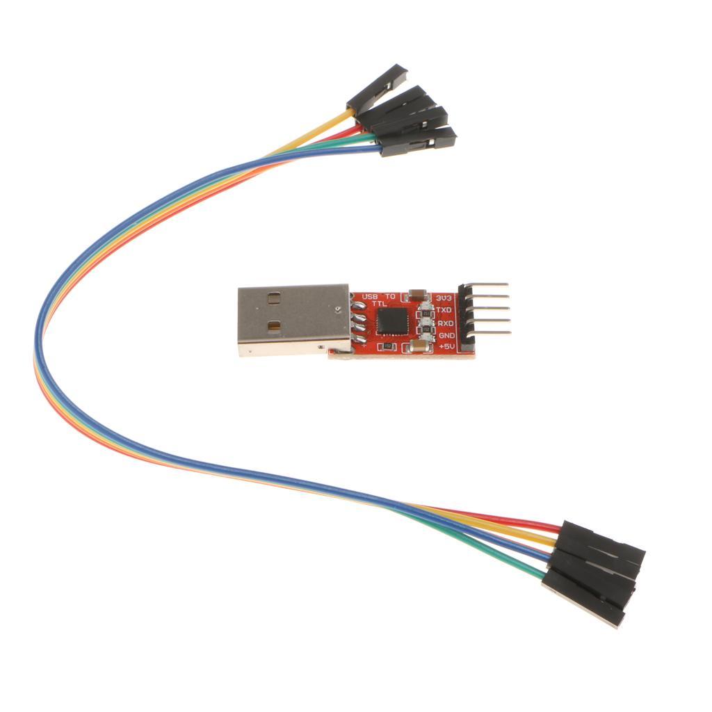 CP2102 Module USB2.0 to TTL 5Pin Connector Cable USB to Serial Module UART