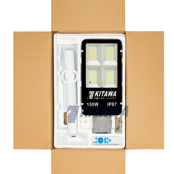 BC1150 Đèn Đường Năng Lượng Mặt Trời KITAWA Solar Light 150W