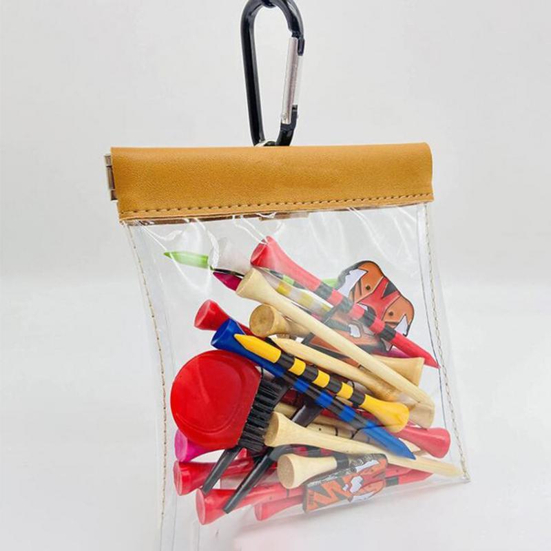 Túi túi golf tees với clip golf tees/túi bóng với clip trong túi golf tote túi có giá trị túi golf tees túi di động: như chương trình