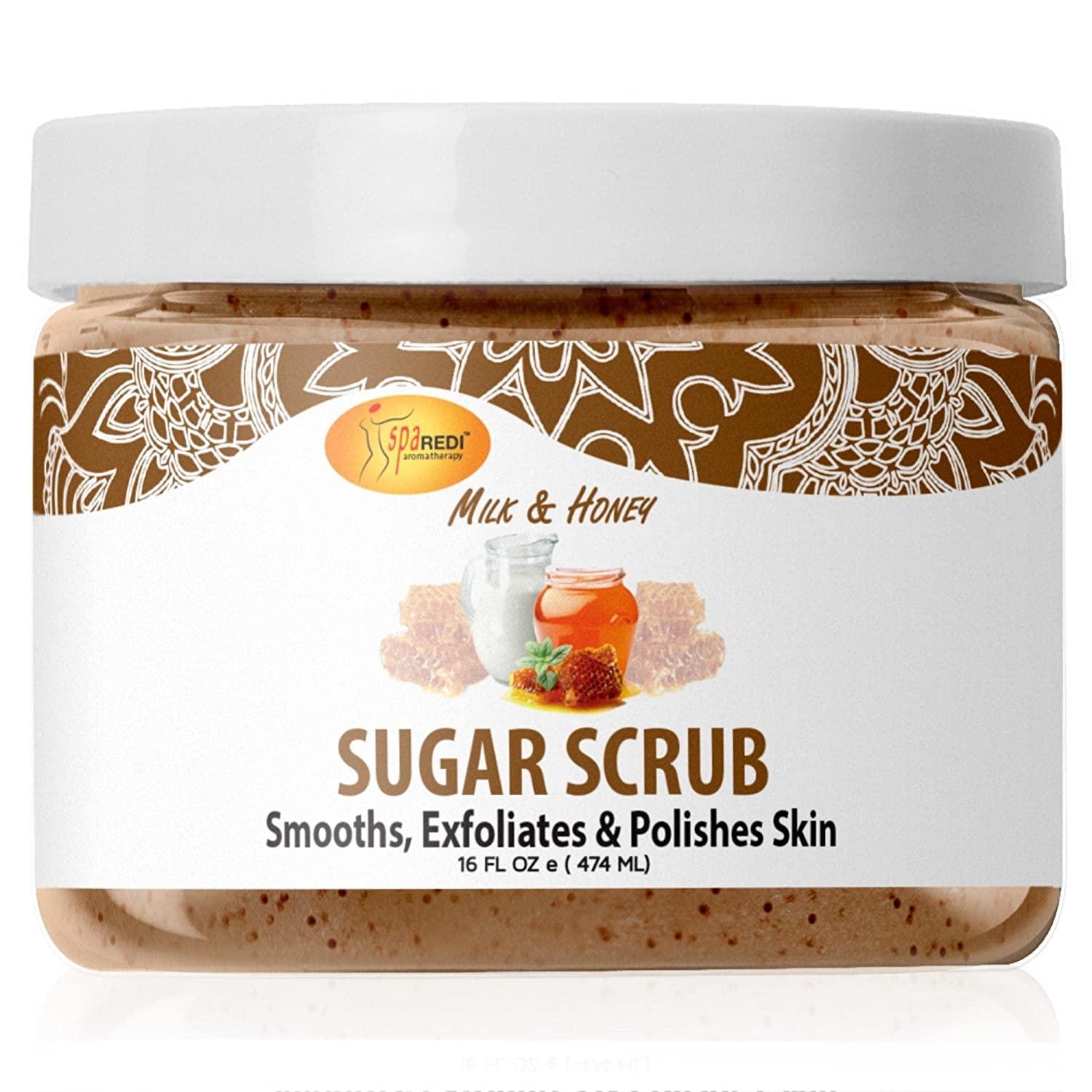 Đường tẩy tế bào chết Sugar Scrub mùi Sữa Mật Ong 474 ml