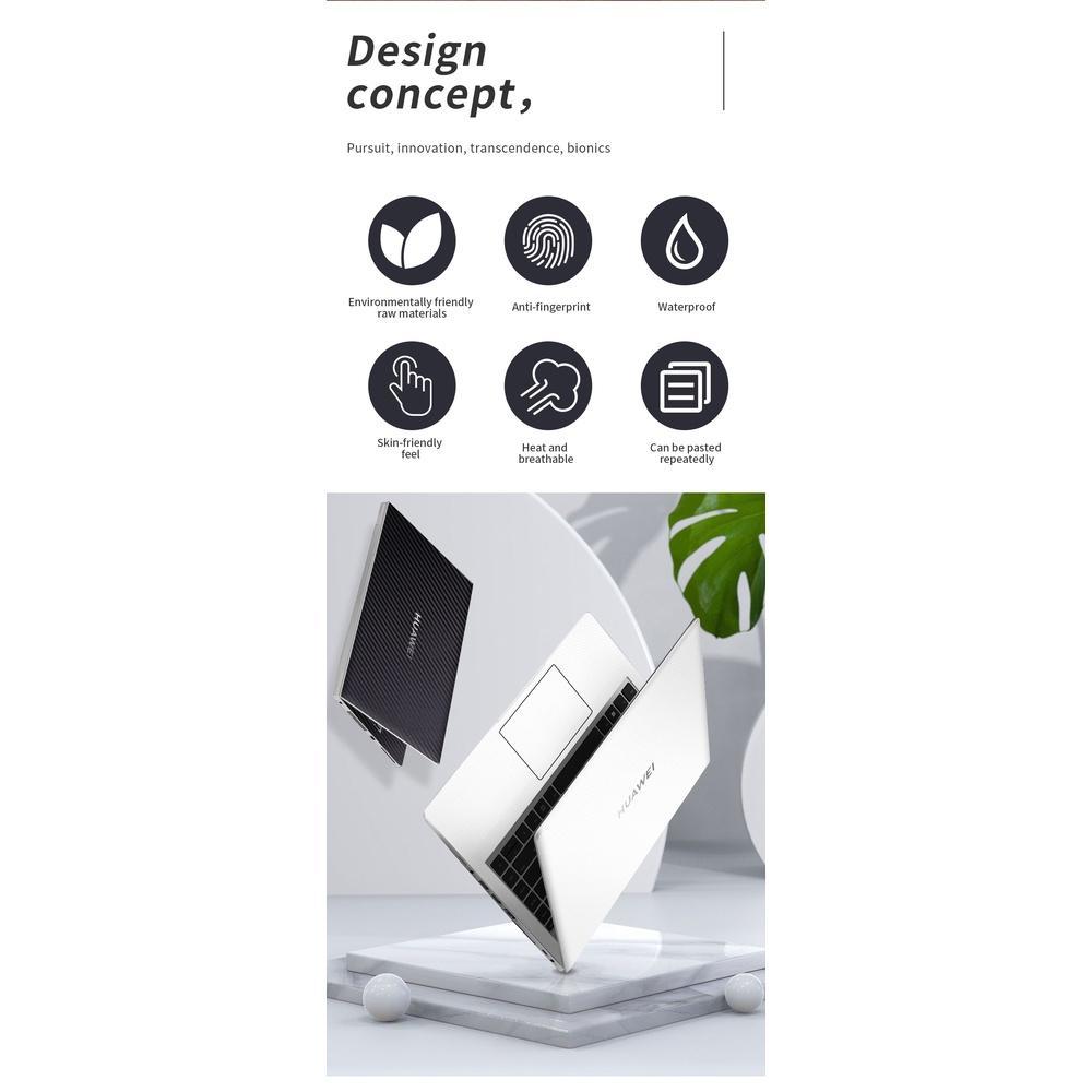 Miếng Dán Trang Trí Laptop Màu Trơn Cho Huawei MateBook D14 D15 D16 2022 16S Magicbook 14 2022