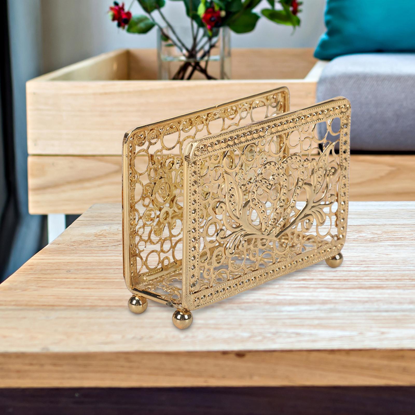 Creative Tabletop Napkin Holder Tissue Holder for Dining Table Decoration