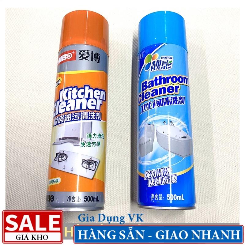 Chai Xịt Tẩy Rửa Nhà Bếp Đa Năng Siêu Sạch Dạng Bọt Tuyết Kitchen Cleaner