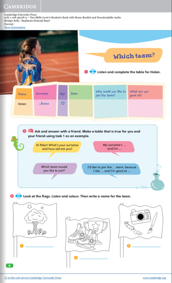 Fun Skills Level 6 Student's Book With Home Booklet And Downloadable Audio