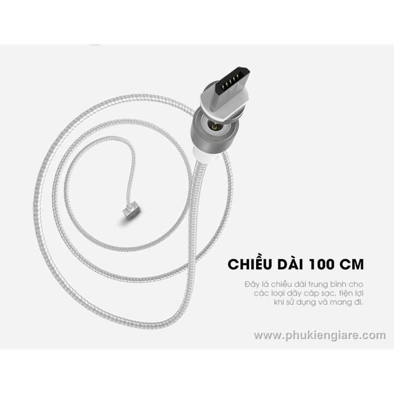 Cáp sạc X-Cable hít nam châm