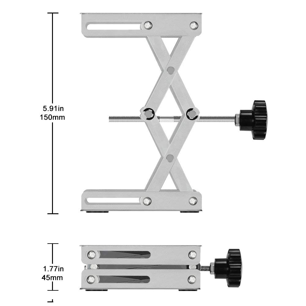 Bàn nâng hạ mini , Bàn nâng hạ cho máy laser , Bàn Nâng Chiều Cao Cho Phòng Thí Nghiệm 100x100mm 150x150mm 200x200mm