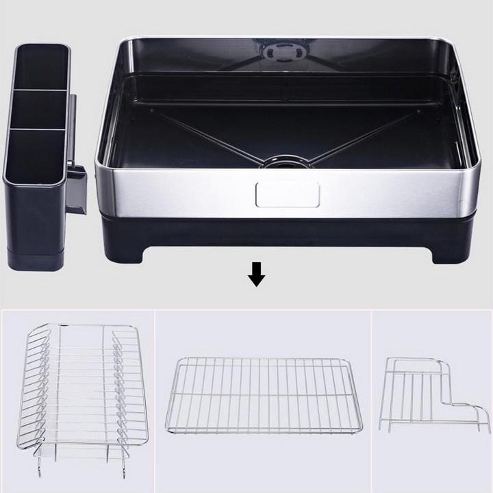 KỆ ĐỰNG CHÉN ĐĨA 2 TẦNG ĐỂ RÁO NƯỚC DELUXE RACK DRAIN ️ FREESHIP ️