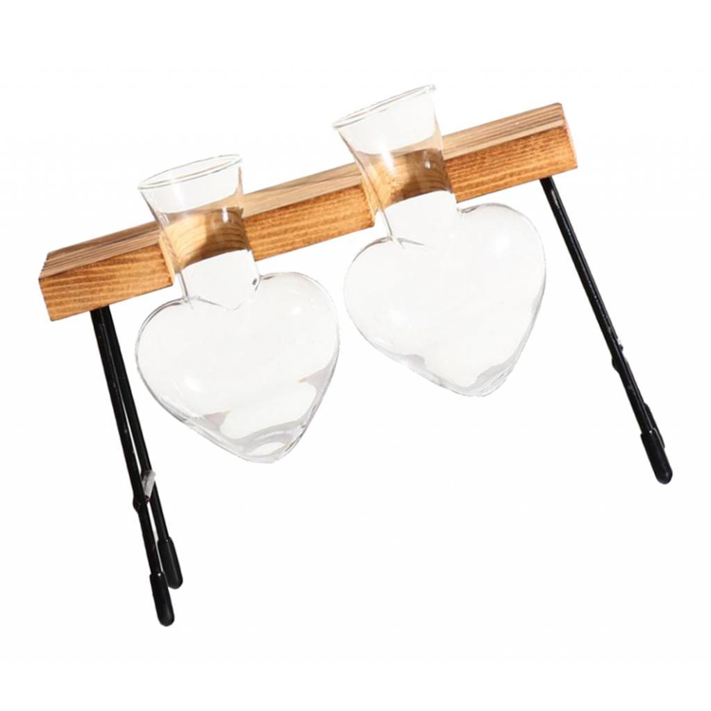 Test Tube Flower Bud Vase Planter Decorative Terrariumin for Office Cafe-2