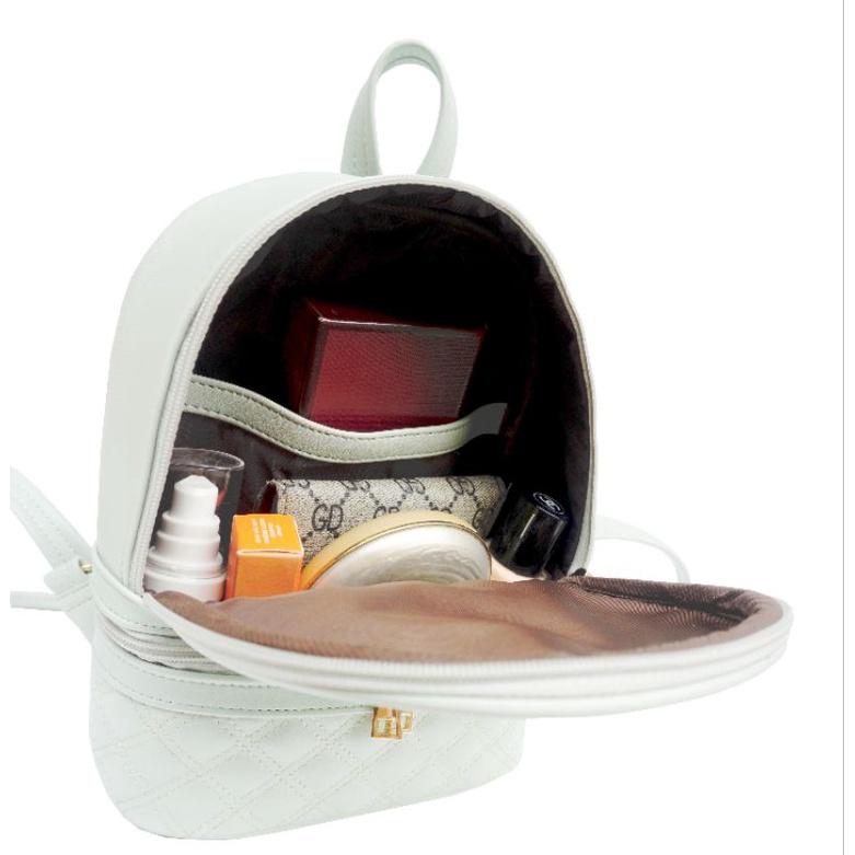Balo Da Nữ Mini VACHINO BG008 chần bông trẻ trung năng động