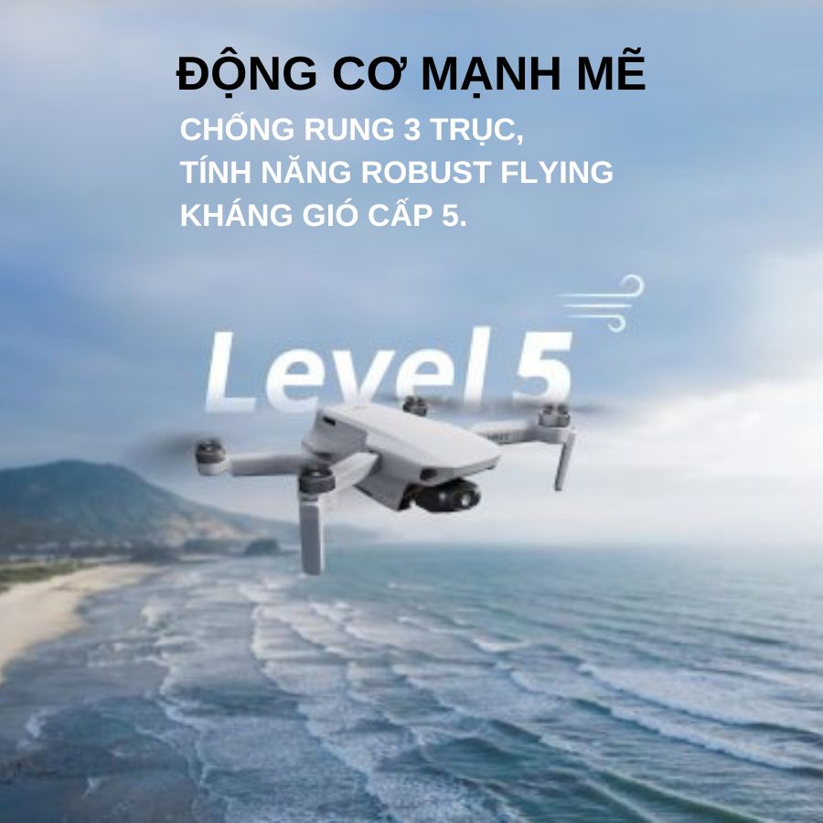 Combo Flycam DJI Mavic Mini 2 SE - Máy bay flycam thế hệ mới gimbal 3 trục, bay 10km thời gian bay 31 phút bản nâng cấp - Hàng nhập khẩu