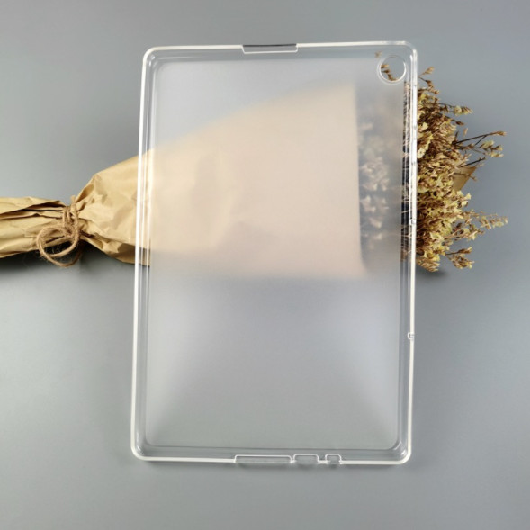 Ốp lưng cho Huawei MatePad T10s - Silicon dẻo nhám chống bám vân tay